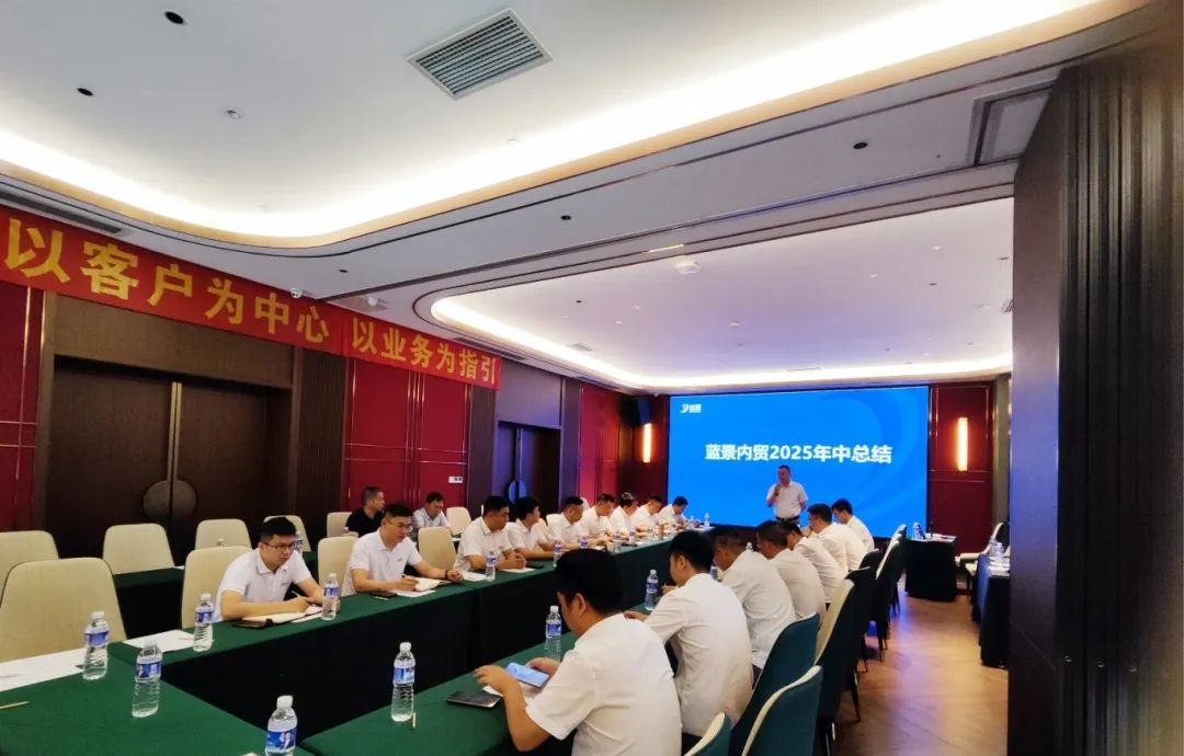 以客户为中心，以业务为指引|尊龙凯时内贸2025年中总结大会圆满落幕！